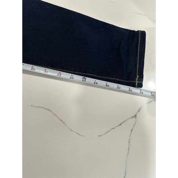 Michael Kors Women's Skinny Jeans Blue Dark‎ Wash Size 14 High Rise - Picture 5 of 5